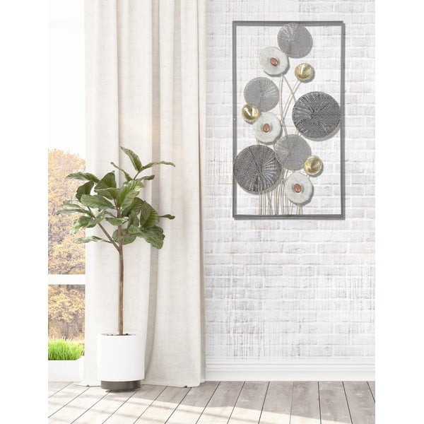 Metallist seinakaunistus , 50 x 90,5 cm Grid - Mauro Ferretti-image-1