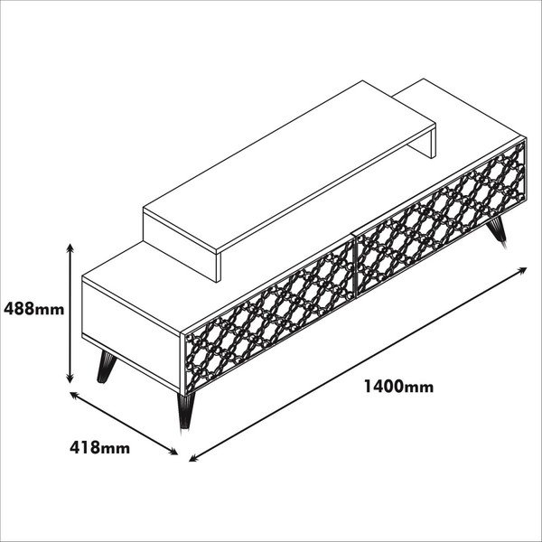 TV stolek City, délka 140 cm-image-2
