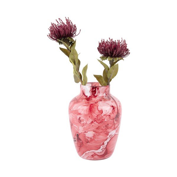 Helepunane klaasvaas Blended - PT LIVING-image-2