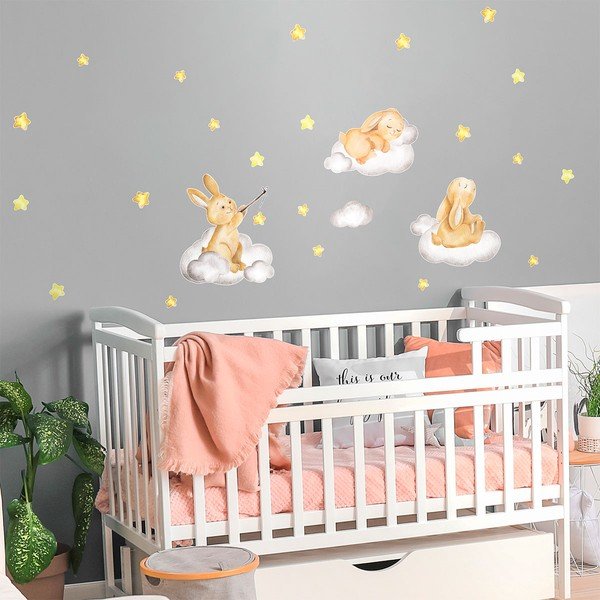 Laste seinakleebised Rabbits Magic - Ambiance-image-3