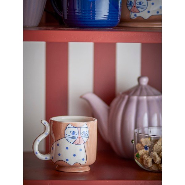 Helepruunid kruusid 4tk komplektis Missy - Bloomingville-image-1