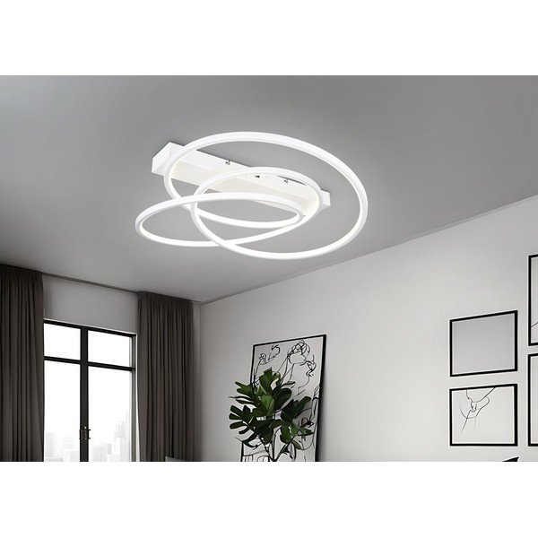 Valge LED dimmerdatav laevalgusti 49x64 cm Darvin - Trio-image-1