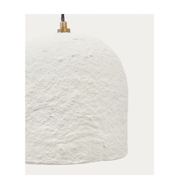 Valge rippvalgusti ø 25 cm Calvia - Kave Home-image-4