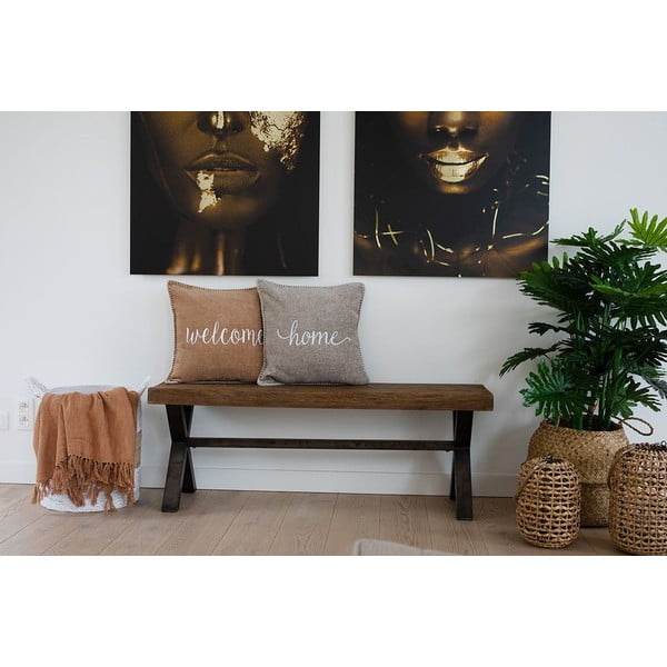 Pruun dekoratiivpadi , 45 x 45 cm Damian W - Tiseco Home Studio-image-1