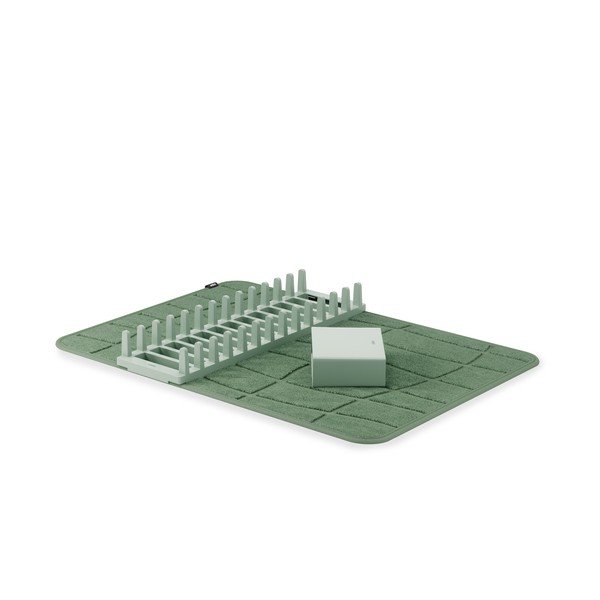 Hallroheline plastmassist nõudekuivatusrest 61x43 cm Udry - Umbra