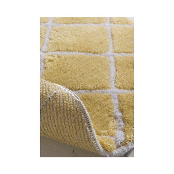 Kollane vannitoamatt Russmo Ananas, 100 x 60 cm - Foutastic-image-1