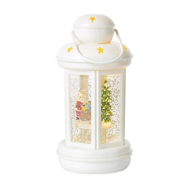 Bílá LED lucerna Markslöjd Cosy, výška 20 cm