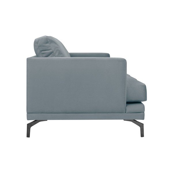 Šedá pohovka s podnožím v černé barvě Windsor & Co Sofas Jupiter-image-3