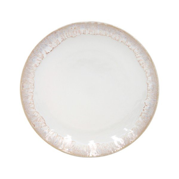 Bílý dezertní talíř z kameniny Casafina Taormina, ⌀ 22 cm