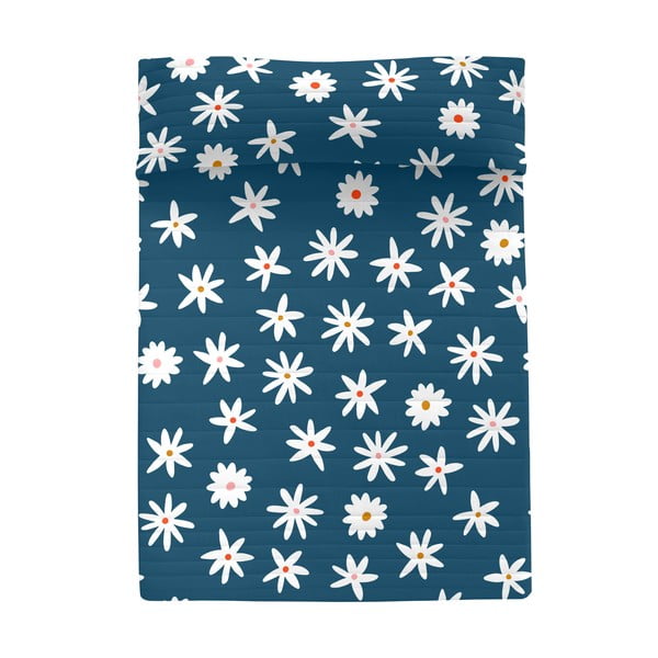 Sinine tikitud voodikate 270x260 cm Margaret - Aware-image-2