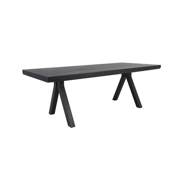 Must söögilaud 100x220 cm Muden - Light & Living-image-2