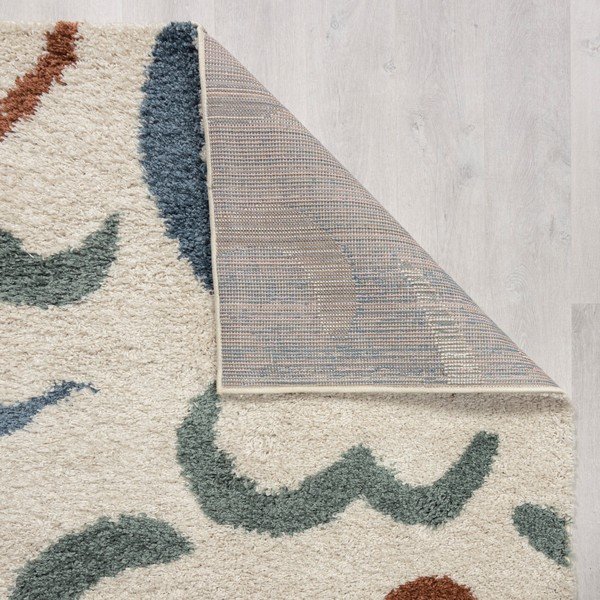 Kreem vaip 80x150 cm Squiggle - Flair Rugs-image-2