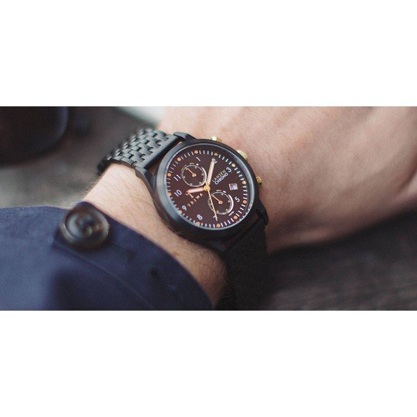 Hodinky Triwa Midnight Lansen Chrono-image-1