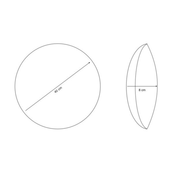 Sherpa dekoratiivpadi ø 40 cm Sherpa - Casa Selección-image-2