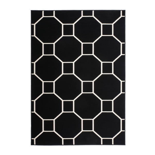 Černo-bílý koberec Kayoom Sentosa Elfe, 200 x 290 cm