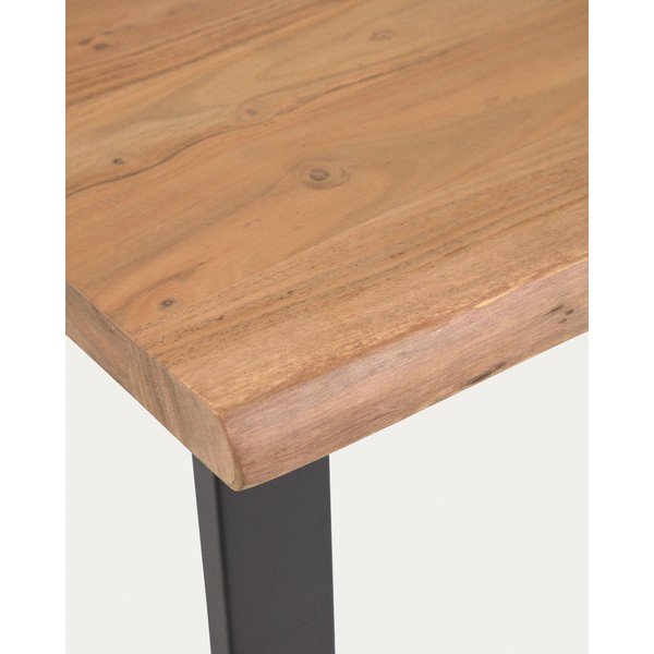 Akaatsiapuidust pealispinnaga baarilaud 60x140 cm Alaia - Kave Home-image-3