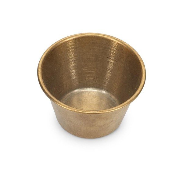 Kuldse värvi metallist serveerimiskauss 110 ml Serve - BonBistro-image-1