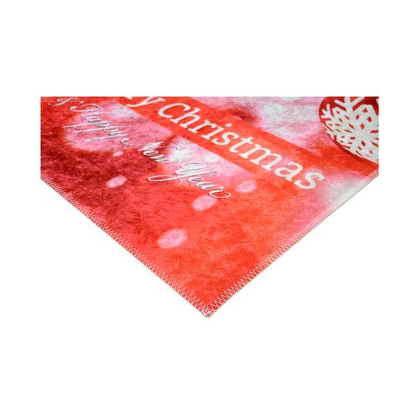Červeno-bílý koberec Vitaus Christmas Decorations, 50 x 80 cm-image-1