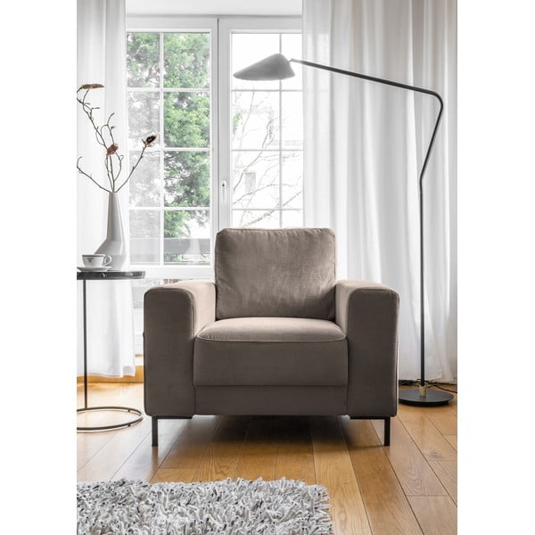 Pruun velvetist tugitool Lofty Lilly - Miuform-image-1