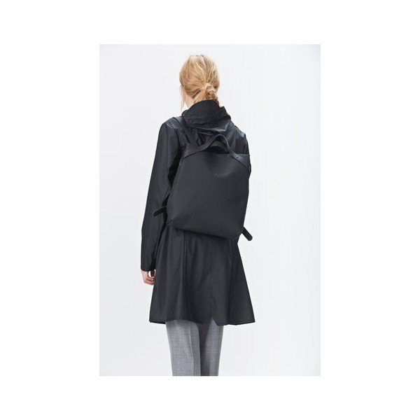 Černý batoh s vysokou voděodolností Rains Shift Bag-image-4