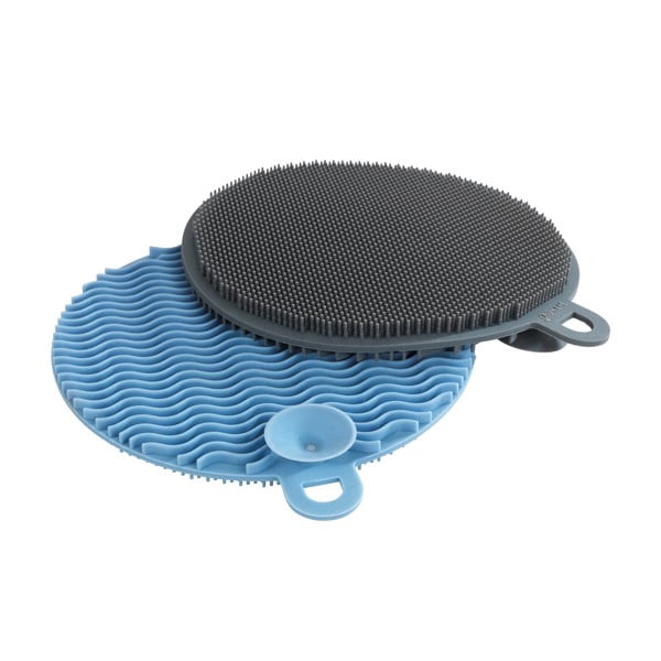 2 silikoonist nõudepesuhammustuse käsna komplekt - Wenko-image-2