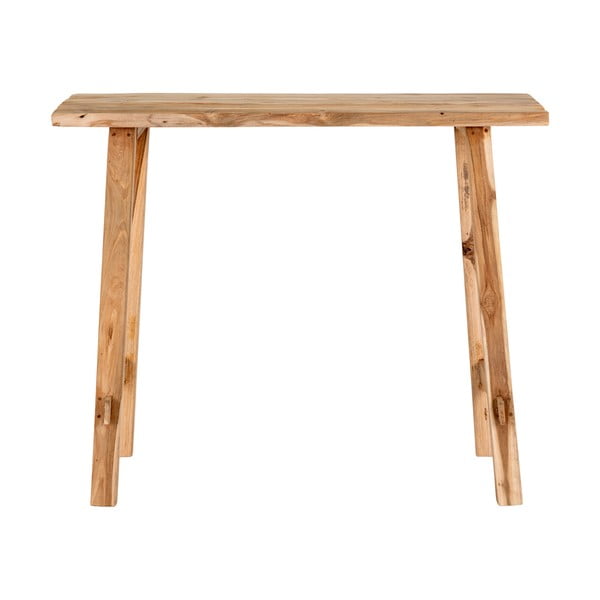 Tiikpuust konsoollaud 30x90 cm Girona - House Nordic-image-3