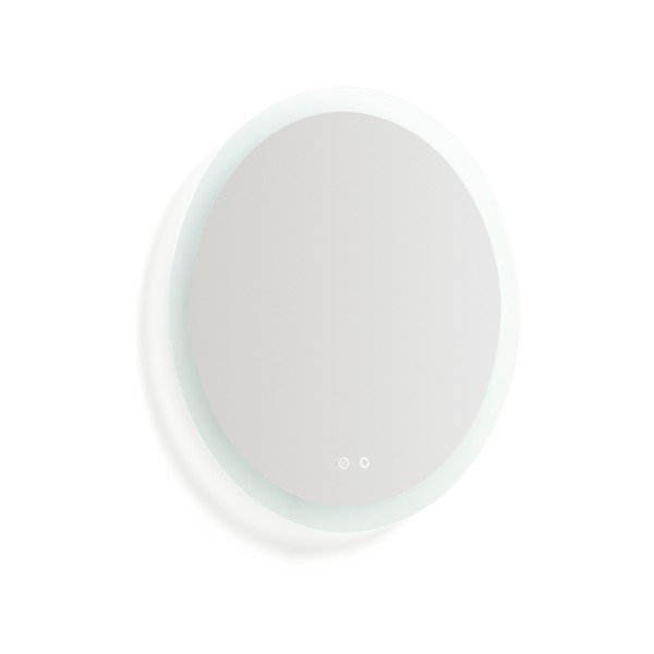 Valgustusega seinapeegel ø 60 cm Mervi - Kave Home-image-2