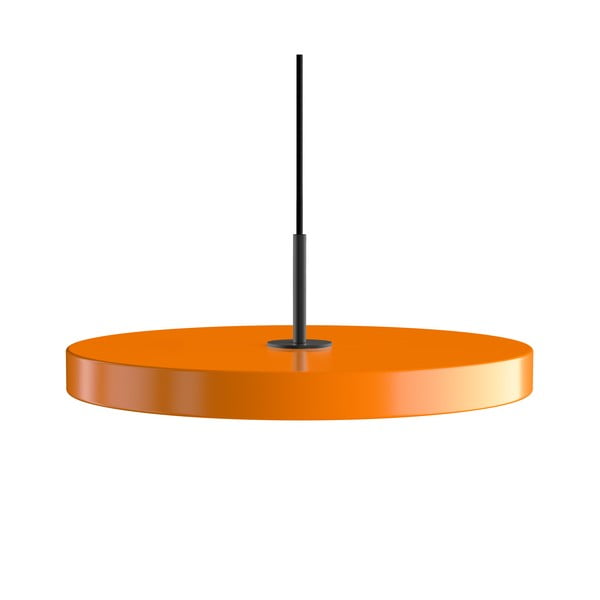 Oranž LED rippvalgusti metallist lambivarjuga ø 43 cm Asteria Medium - UMAGE