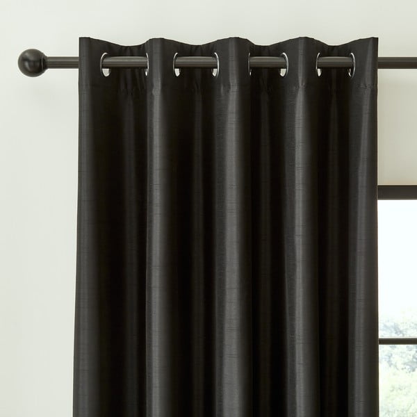 Mustad mustad aknakardinad, komplektis 2 tk 168x183 cm - Catherine Lansfield
