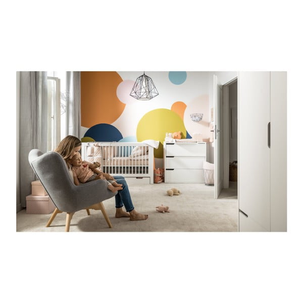 Riietuskapp koos muutuvlauaga Milk - Vox-image-2