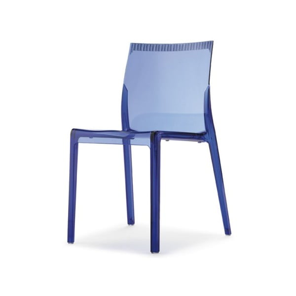 Modrá jídelní židle ITF Design Waves