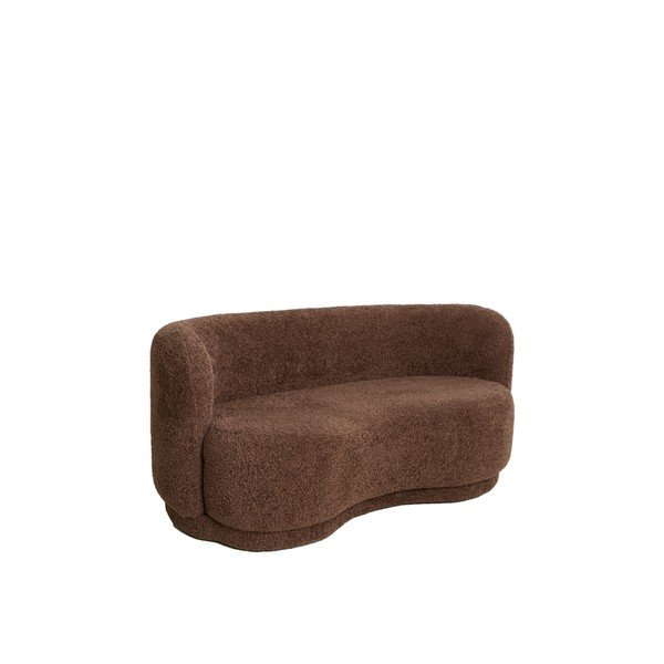 Tumepruun bukleekangast diivan 175 cm Amelie - Light & Living-image-2