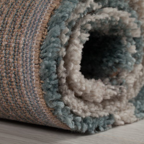 Sinine/halli värvi vaibajooksja 60x230 cm Nuru - Flair Rugs-image-3