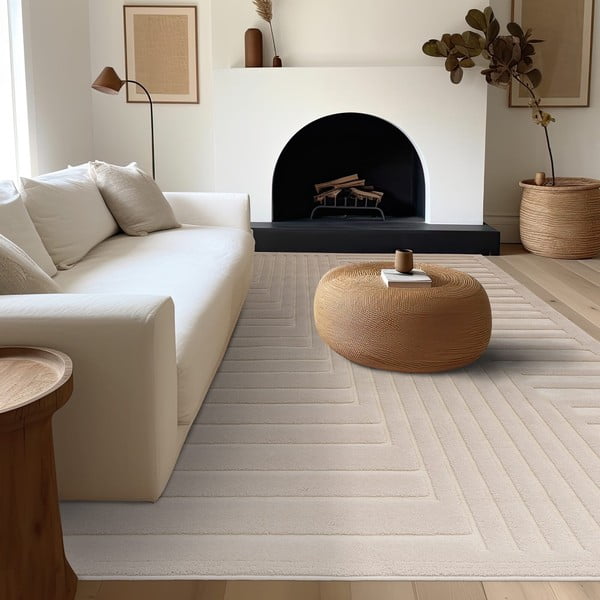 Kreem vaip 120x170 cm Valley - Asiatic Carpets-image-1