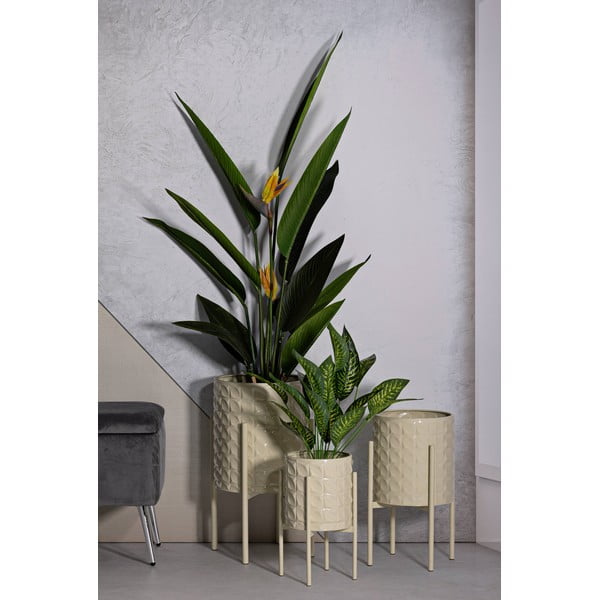 Metall lillepoti katted komplektis  3 tk ø 36 cm Betsy – Mauro Ferretti-image-1