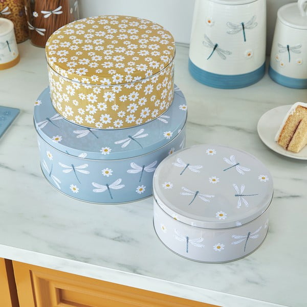 Terasest toidupurgid 3 tk English Meadow - Cooksmart ®-image-1