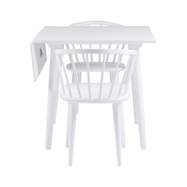 Valge kummist söögitool Carmen - Rowico-image-1