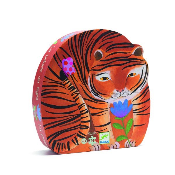 Laste tiigri puzzle - Djeco-image-1
