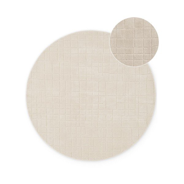 Beež villane ümmargune vaip ø 160 cm Kenso - Villeroy&Boch