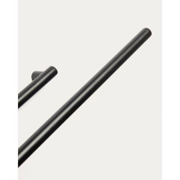 Must roostevabast terasest seinale kinnitatav käterätikuhoidja Arely - Kave Home-image-2