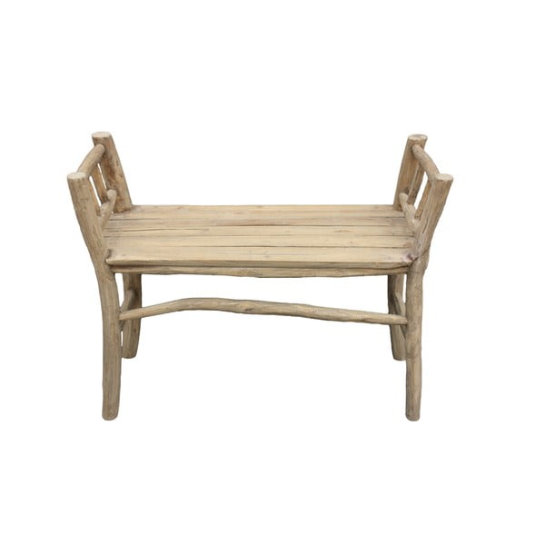 Dřevěná lavice HSM collection, 80 x 64 cm
