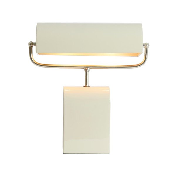 Kreemikas metallist laualamp (kõrgus 38 cm) Cardona - Light & Living-image-1