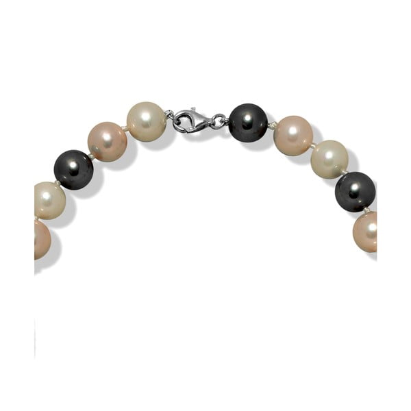 Růžovošedý náhrdelník Mara de Vida Perldor, délka 50 cm-image-1