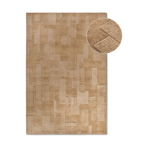 Beež käsitsi kootud villane vaip 80x150 cm Wilhelmine - Villeroy&Boch