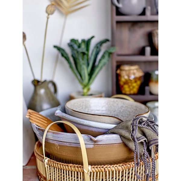 Hall ja valge keraamiline kauss , ø 16,5 cm Thea - Bloomingville-image-3