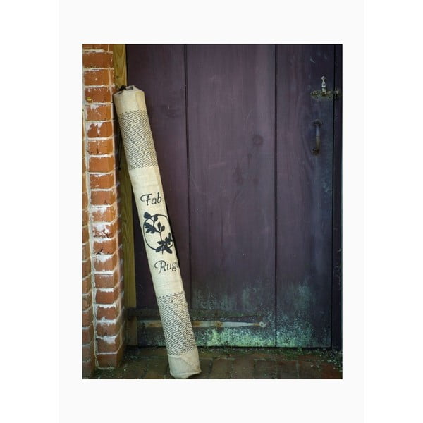 Sinihall kahepoolne õuevaip taaskasutatud plastikust , 150 x 240 cm. Seville - Fab Hab-image-3