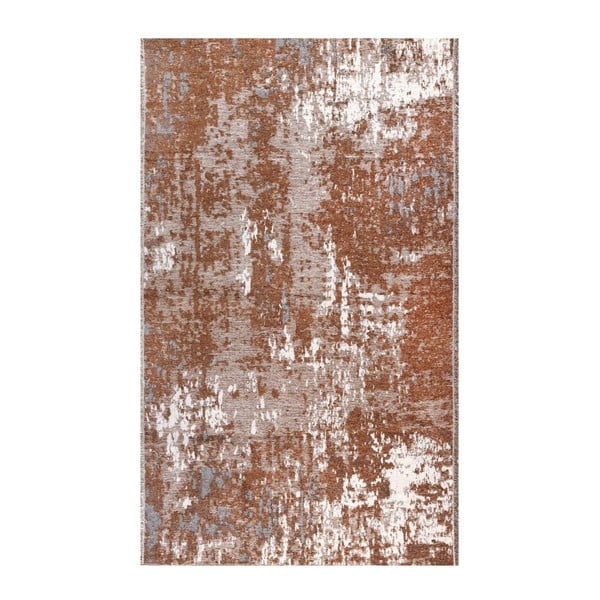 Oboustranný hnědo-šedý koberec Vitaus Manna, 125 x 180 cm
