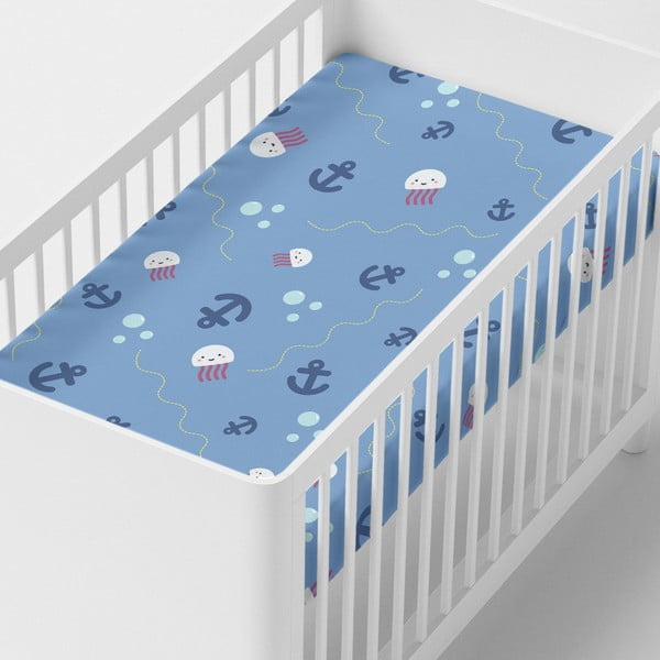 Beebi puuvillane lina Happynois , 120 x 60 cm Yellow Submarine - Mr. Fox-image-1