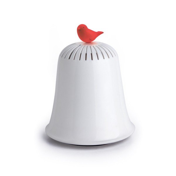 Bílo-červená kasička Qualy&CO Saved The Bell