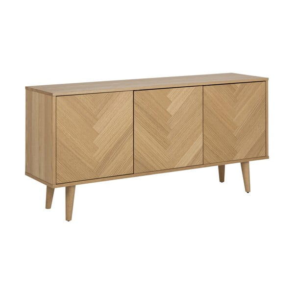 Tammedekooriga madal kummut 150x75 cm Nagano - Actona-image-2